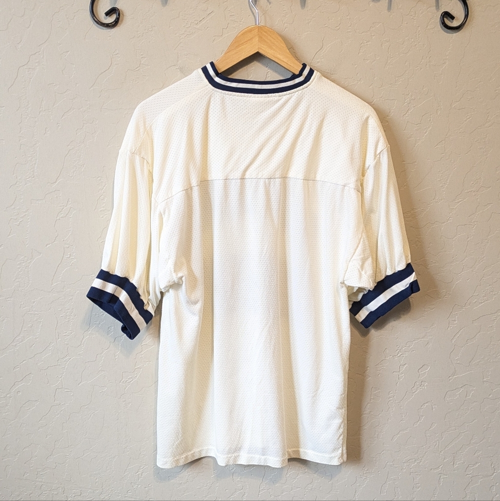 Vintage Dallas Cowboys Football Jersey LOGO 7 Sz Large L Rare - Picture 4 of 5